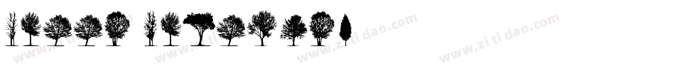 Trees Friends字体转换